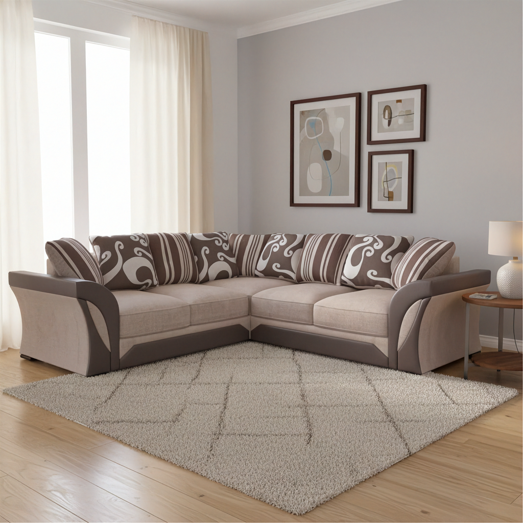 Shannon Universal Corner Sofa - Chenille Upholstery